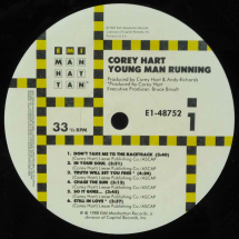 COREY HART - Young man running