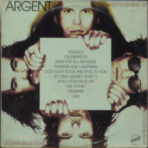 ARGENT - Hold your head up