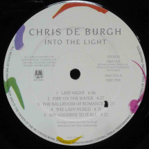 CHRIS DE BURGH - Into the light
